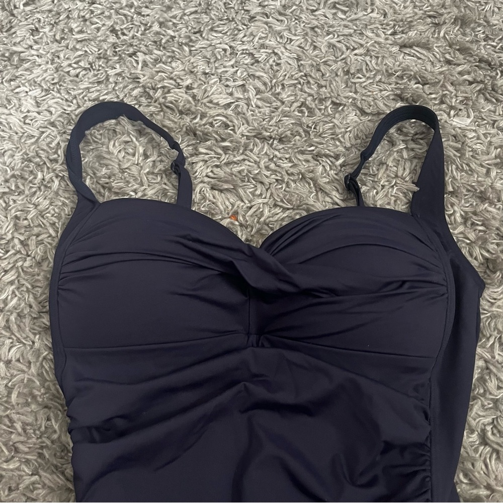 Nip Tuck Swim One Piece Bathing Suit Size 12 - image 2